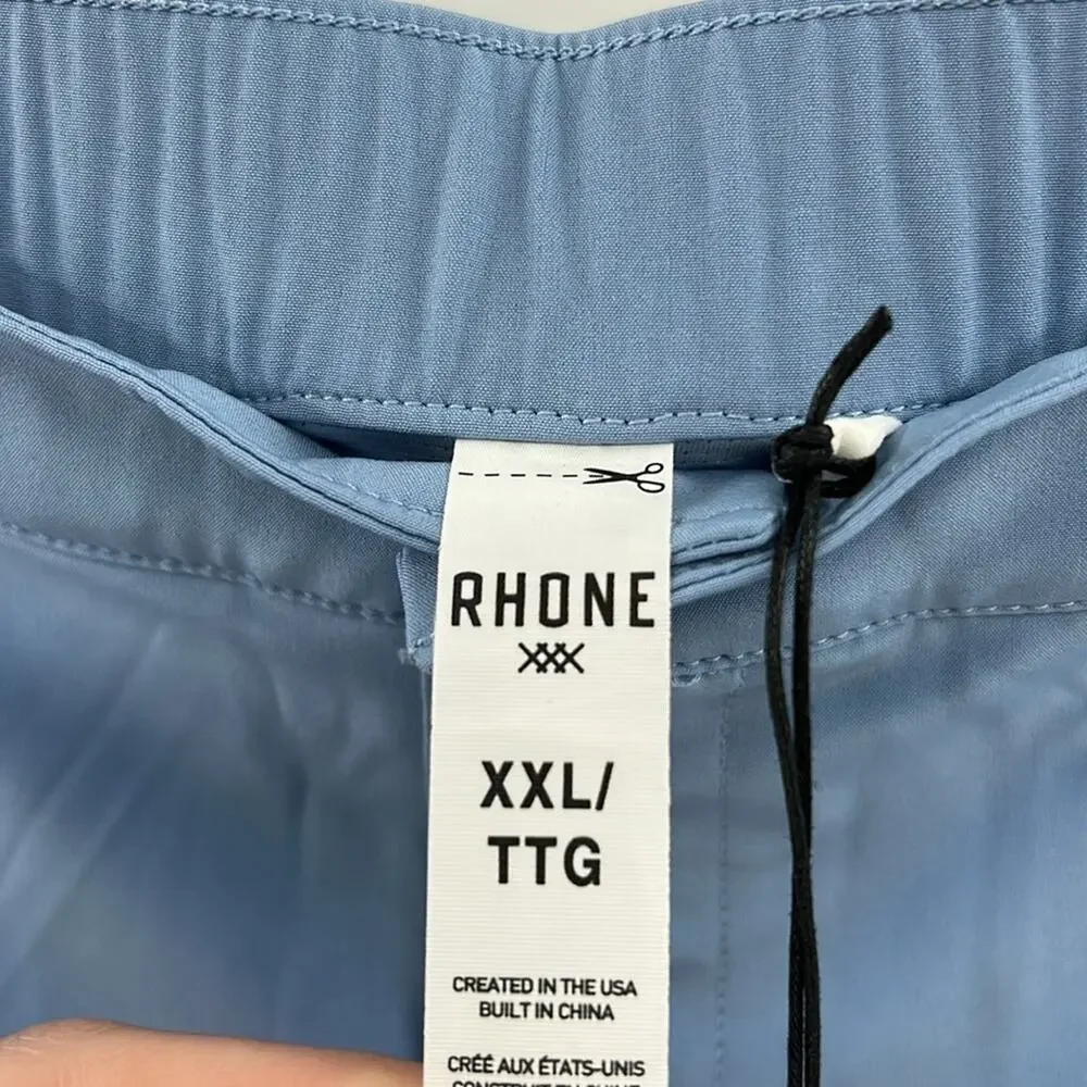 Rhone Men's Barrier Swim Short - Endless Sky Blue/Maui Blue - XXL - NWT